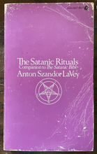 Load image into Gallery viewer, The Satanic Rituals Companion Bible Anton LaVey 1st Avon Printing 1972
