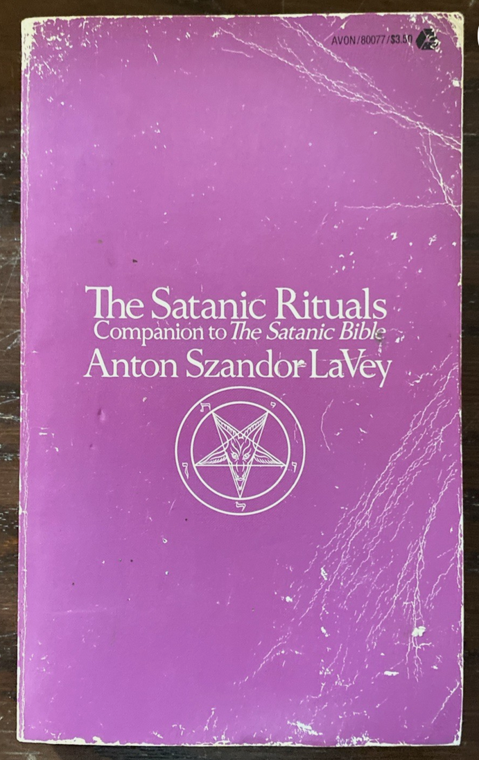 The Satanic Rituals Companion Bible Anton LaVey 1st Avon Printing 1972