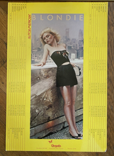 Load image into Gallery viewer, 1980 BLONDIE Autoamerican promo - 7&quot; -POSTER - Calendar
