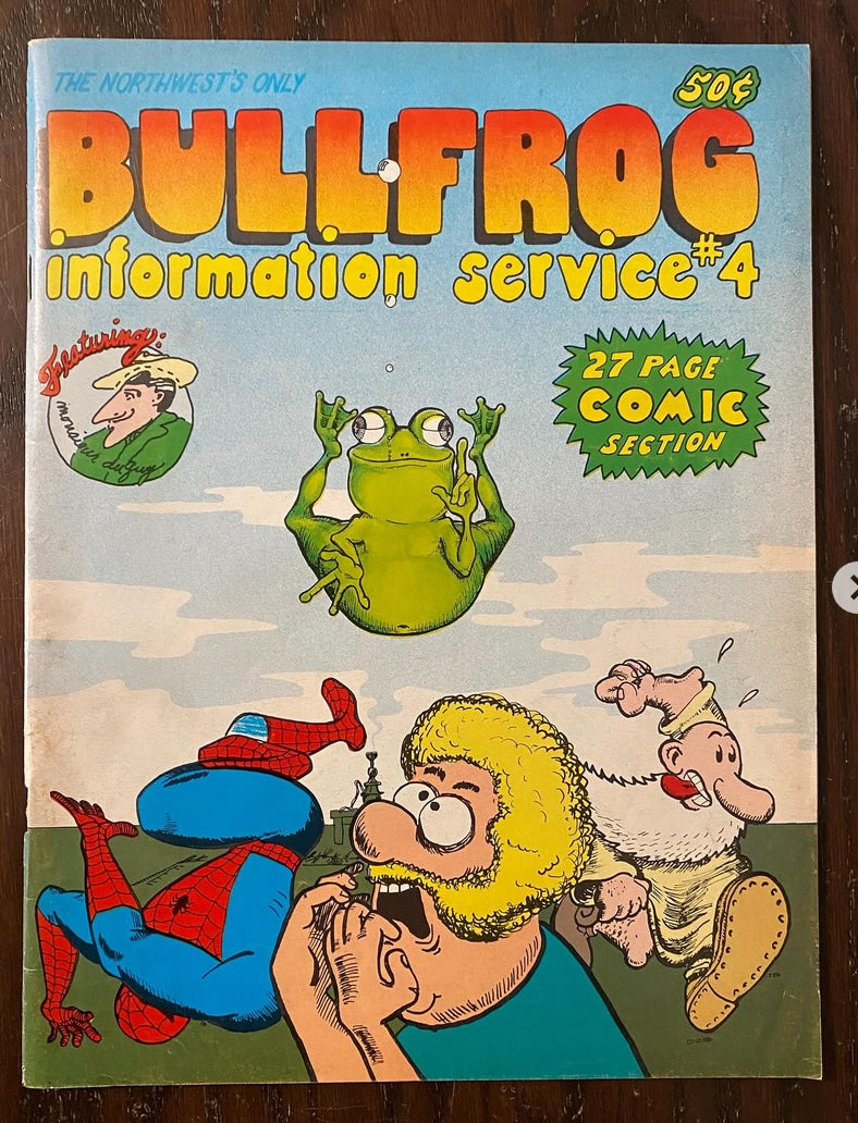 Bullfrog Information Service #4. Circa 1971
