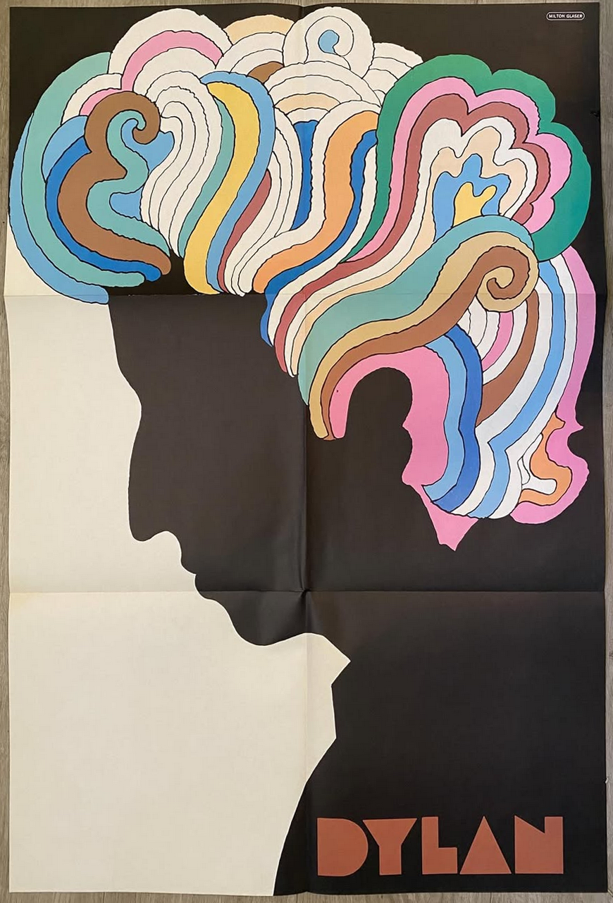 Bob Dylan Milton Glaser Poster