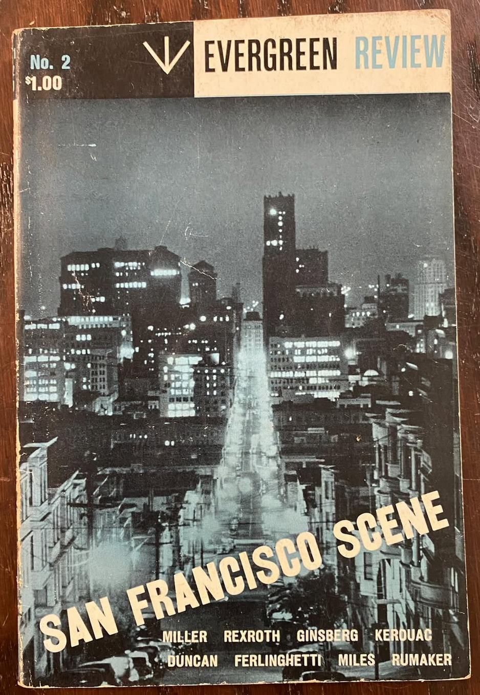 Evergreen Review No. 2 -  Ginsberg, Kerouac, Ferlinghetti