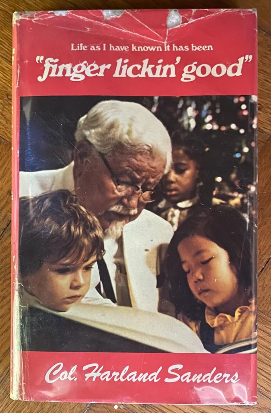 FINGER LICKIN GOOD Book by Colonel Sanders