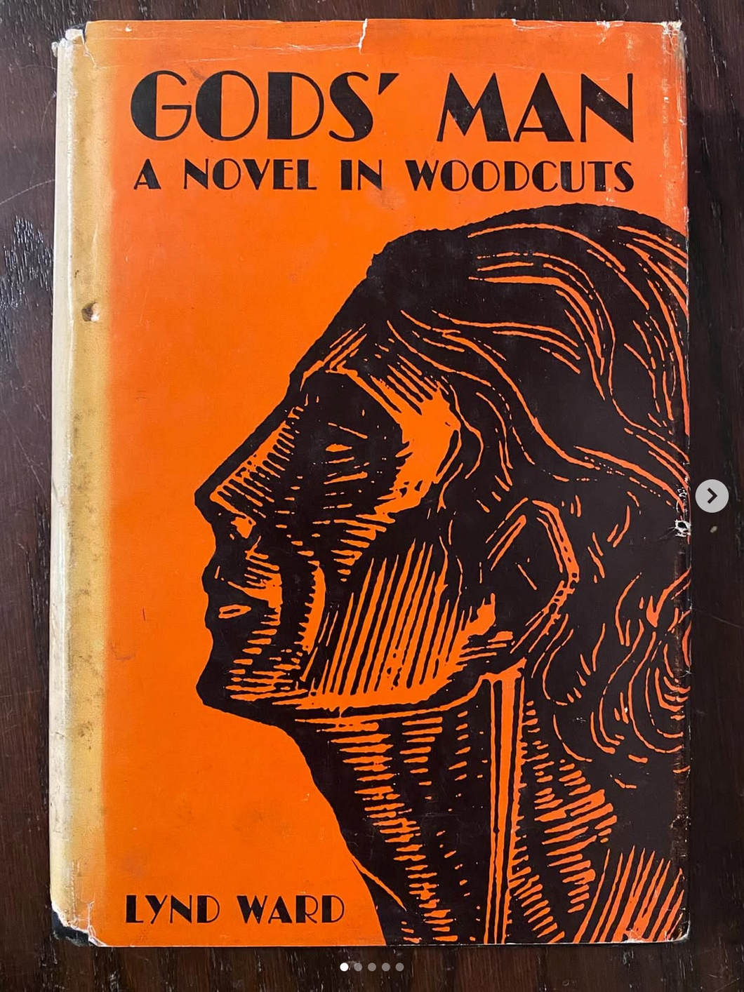 GOD'S MAN - A Novel in Woodcuts by Lynn Ward
