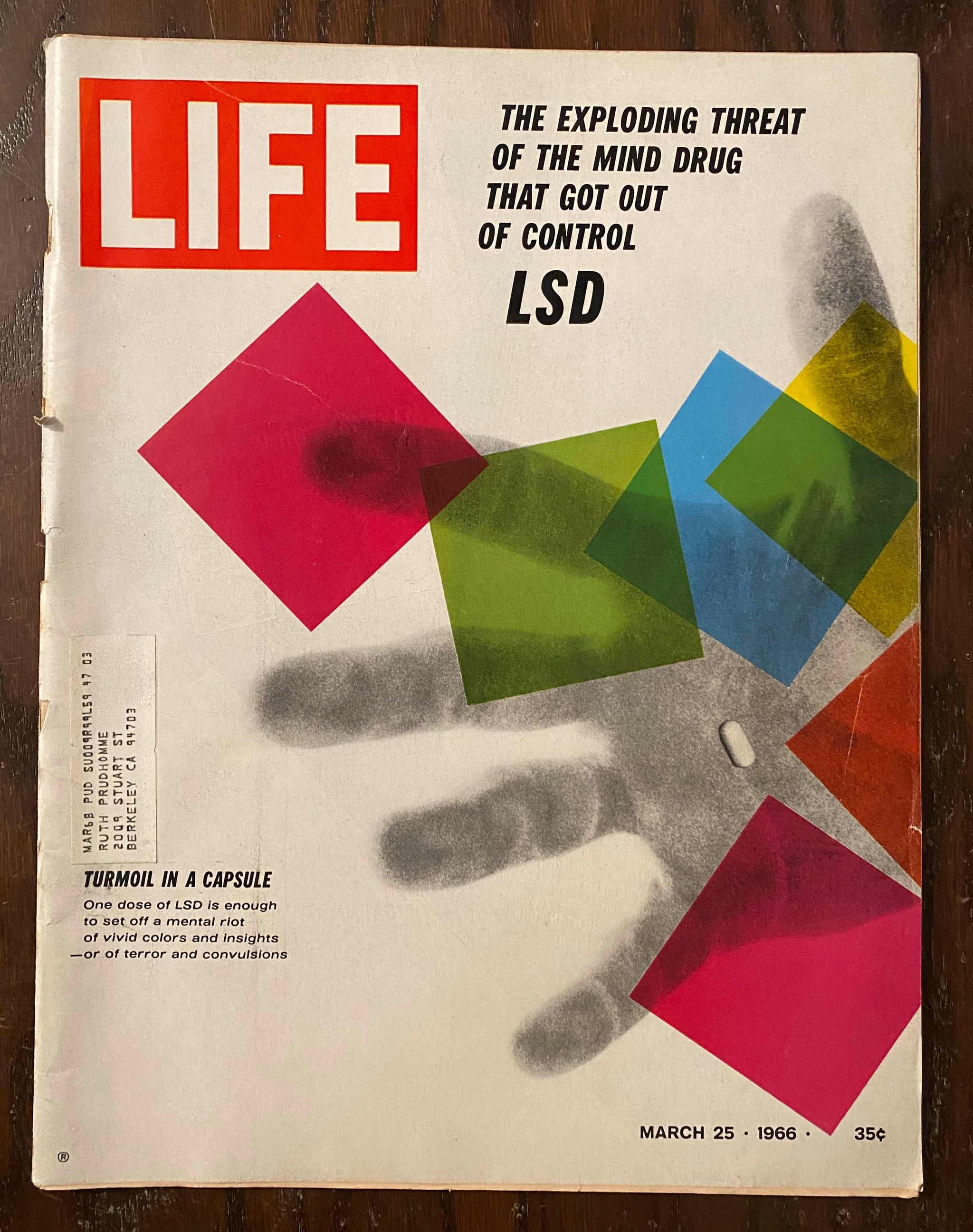 LIFE MAGAZINE LSD ISSUE • MARCH 1966 – Treasure Hunters Club