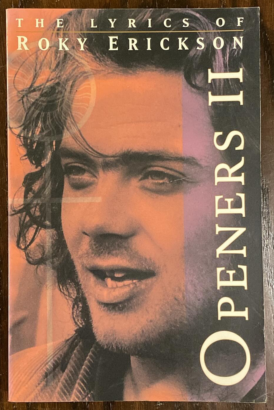 Roky Erickson Openers II Lyric Book